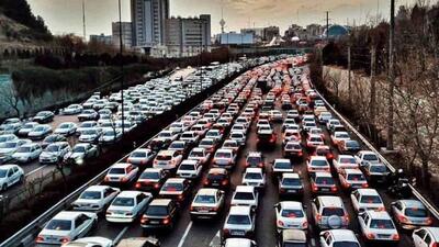  آخرین وضعیت جاده‌ها؛ ترافیک سنگین در محورهای شمالی