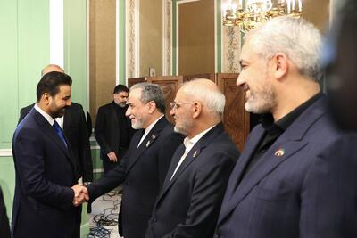 استقبال عراقچی از نخست وزیر عراق +عکس