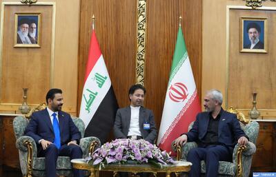  عکس: استقبال رسمی رئیس‌جمهور از نخست‌وزیر عراق