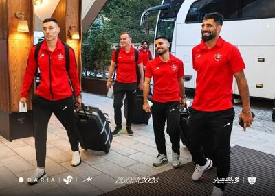  پرسپولیس به ترکیه رسید (عکس)
