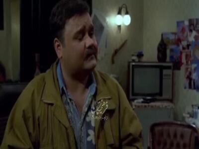  سکانسی از بازی زنده یاد اکبر عبدی در فیلم سینمایی «آدم برفی»