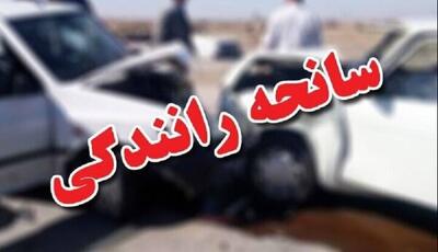  دو فوتی بر اثر تصادف در محور اهواز به آبادان