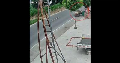  وقتی یک کلاه، جان پیرمرد را نجات می‌دهد!