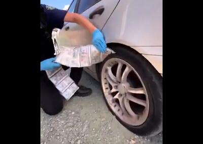  جاسازی عجیب مواد مخدر در یک خودرو