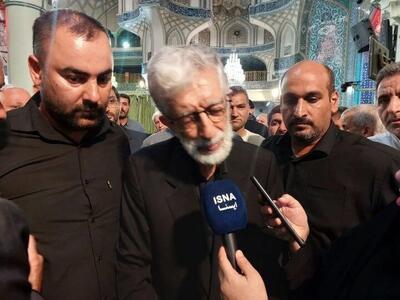  حدادعادل: رهبر جدید، گلابِ وجود رهبر شهید است