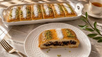  «آموزش شیرینی خرمایی مجلسی و خوشمزه؛ (با ۵ ماده ساده) با خمیری نرم و طعمی بی نظیر»
