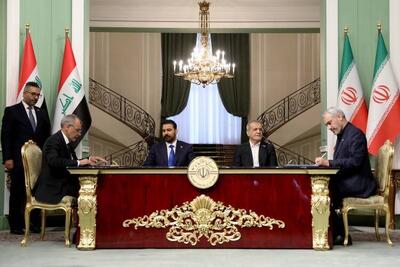  سند خواهر خواندگی تهران و بغداد به امضا رسید
