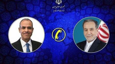  گفت‌وگوی تلفنی وزیران امور خارجه ایران و مصر