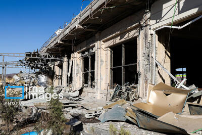  تجاوز موشکی دشمن تروریستی آمریکا به نقاطی در اطراف اهواز