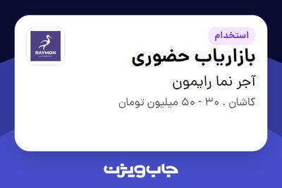  استخدام بازاریاب حضوری در آجر نما رایمون
