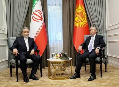  دیدار عراقچی با وزیر خارجه قرقیزستان