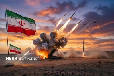  فیلم/ لحظه شلیک موشک‌های ایران در موج ۲۷ عملیات نصر۲