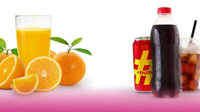  قند پنهان در لیوان شما / آبمیوه یا نوشابه، کدام خطرناک‌ تر است؟