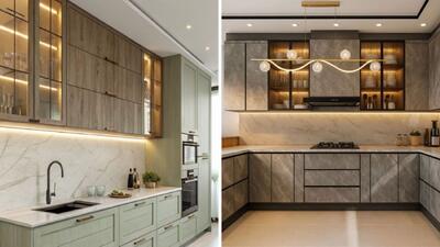  جدیدترین مدل‌ های کابینت دیواری 2026 / ایده‌ هایی برای آشپزخانه‌ های مدرن و کوچک
