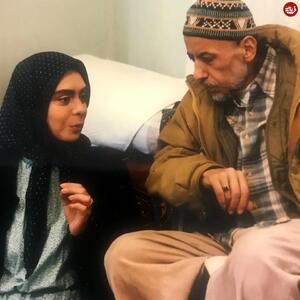 «افسانه بایگان و علی حاتمی» در پشت صحنه فیلم تختی؛ سال 75