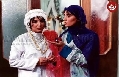  «شهره سلطانی» 33 ساله با لباس عروس در ششمین فیلمش؛ سال 81