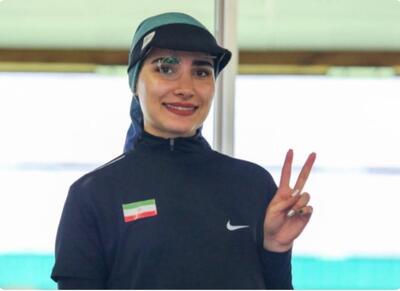  هانیه رستمیان به فینال تپانچه جام جهانی صعود کرد