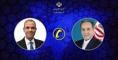 گفتوگوی تلفنی وزیران امور خارجه ایران و مصر