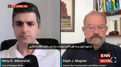 مگنیر: ایران شبکه فرماندهی جایگزین برای مقابله با حملات دارد + فیلم