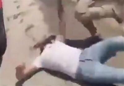 تصاویر اصابت گلوله شهرک نشینان صهیونیست به شهروند فلسطینی - تسنیم