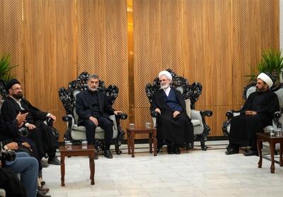  آیت‌الله اعرافی با پیام قدردانی از ملت و مراجع عظام عراق وارد نجف شد - تسنیم