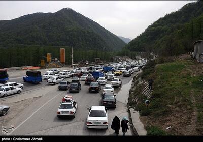  تردد روان در محورهای شمالی به جز محور چالوس