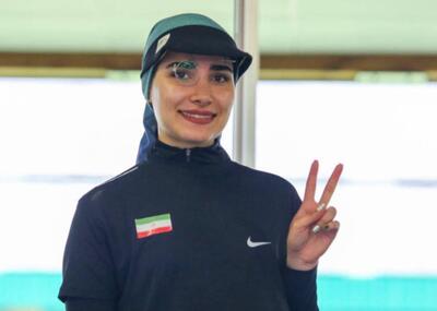  صعود هانیه رستمیان به فینال تپانچه جام جهانی