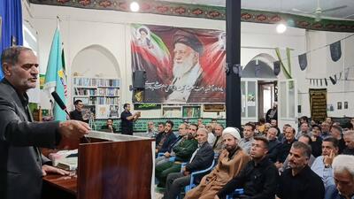  برگزاری مراسم یادواره رهبر شهید انقلاب در شهر آبگرم + عکس و فیلم