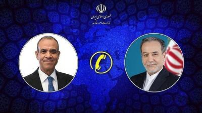 گفتوگوی تلفنی وزرای امور خارجه ایران و مصر