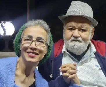  عکس قدیمی اکبر عبدی در مراسم ازدواجش