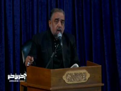  هرکسی تنهاست ذکرش می‌شود تنها حسین...