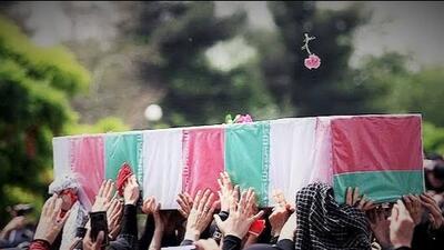  مراسم وداع با شهید حمله موشکی دشمن امشب در امیدیه برگزار می‌شود