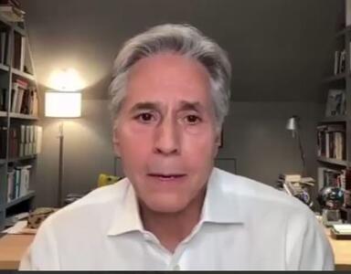 بلینکن: ترامپ نمیتواند از گرداب ایران خارج شود