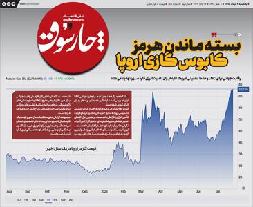 بسته ماندن هرمز کابوس گازی اروپا