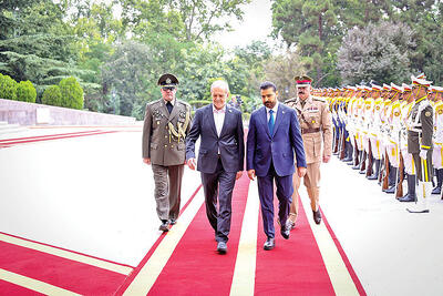  دو پیام الزیدی در سفر به تهران