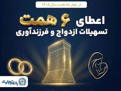  بانک تجارت؛ حامی جوانان و خانواده‌های ایرانی