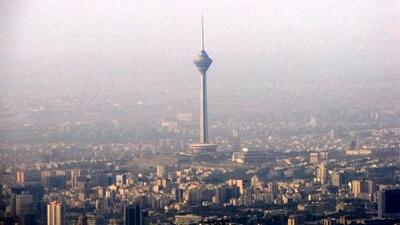 زنگ خطر آلودگی هوا در تهران/ هوای ۶ نقطه پایتخت ناسالم شد