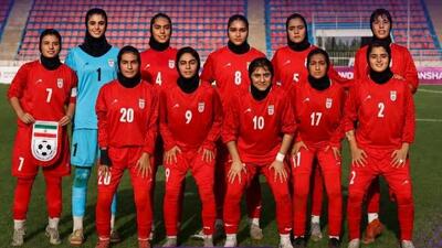  پیروزی دختران ایران در سومین مسابقه کافا