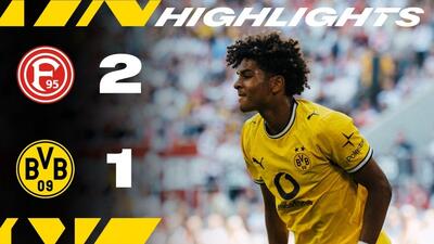  خلاصه بازی دوسلدروف 2-1 دورتموند
