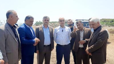  بازدید سرزده استاندار گیلان‌ از محل دفن پسماند تالش