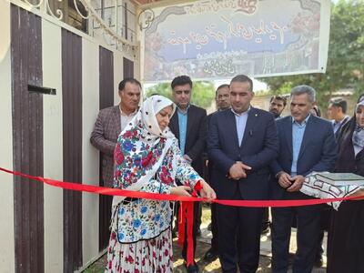 نمایشگاه هفته ملی مهارت در روستای اسرم افتتاح شد