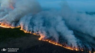  گاردین: آتش سوزی گسترده در شرق کانادا/ غرب این کشور هم درگیر شد