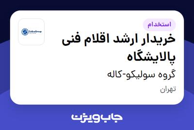  استخدام خریدار ارشد اقلام فنی پالایشگاه در گروه سولیکو-کاله