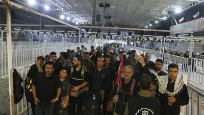 تپش قلب ایران در مسیر کربلا؛ ترددها در مرز مهران از ۶۰۰ هزار نفر گذشت