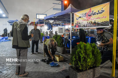   خدمت‌رسانی موکب شهدای کربلا اوقاف استان زنجان در مرز خسروی آغاز شد