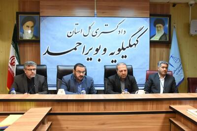 رئیس کل دادگستری کهگیلویه و بویراحمد: حل مشکل واحد تولیدی که برای ۳۳ نفر از زندانیان اشتغالزایی کرده ضروری است
