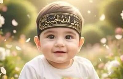  چهره‌ی زیبای همان کودک ۶ ماهه که صحنه پیدا شدن پیکرش، واکنش دردناک امدادگر هلال‌احمر را در میان آوار به دنبال داشت