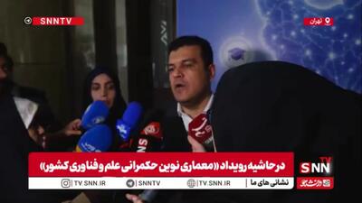  افشین: باید ترکیب مناسبی از اجزای اکوسیستم دانش بنیان ایجاد کنیم