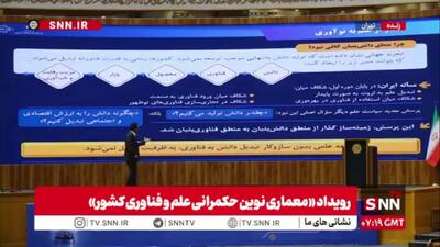 افشین: نوآوری باید مستمر باشد / توسعه علمی بدون فناوری به ظرفیت تبدیل نمیشود