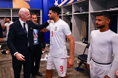  تبریک اینفانتینو، پرسپولیس و AFC به مهدوی‌کیا